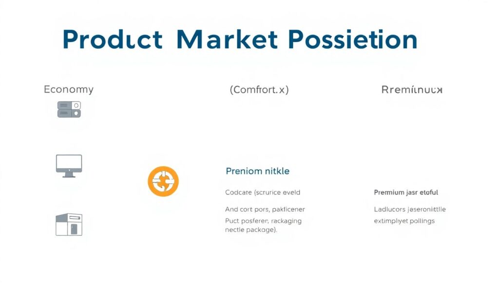 Сегменты рынка: премиум, комфорт, эконом и их влияние на цены - иллюстрация