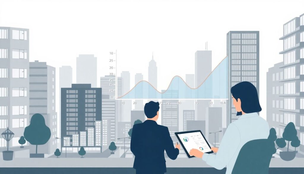 Отчет по динамике цен на квадратный метр за год - иллюстрация