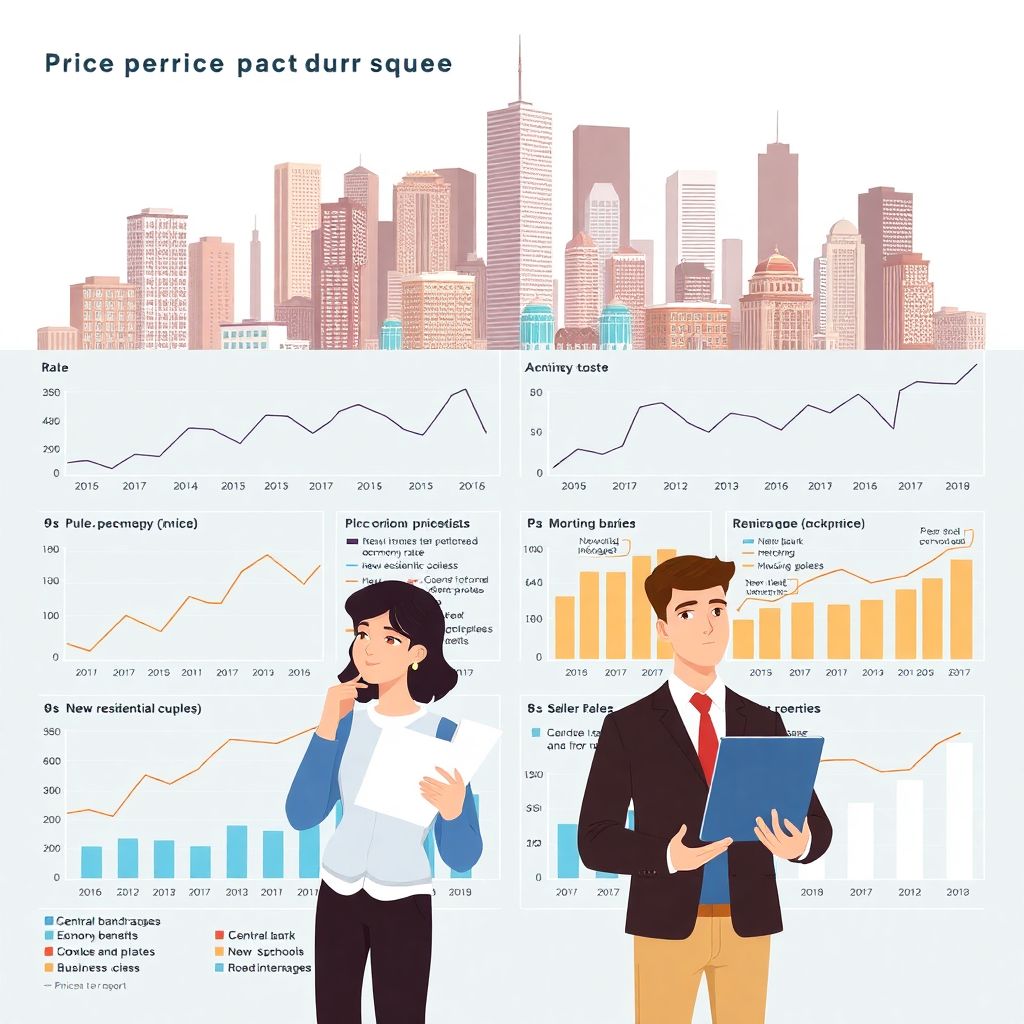 Отчет по динамике цен на квадратный метр за год на рынке недвижимости