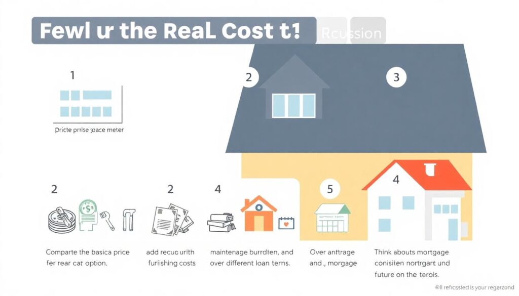 Сравнение цен на квадратный метр между новостройками и вторичным рынком - иллюстрация